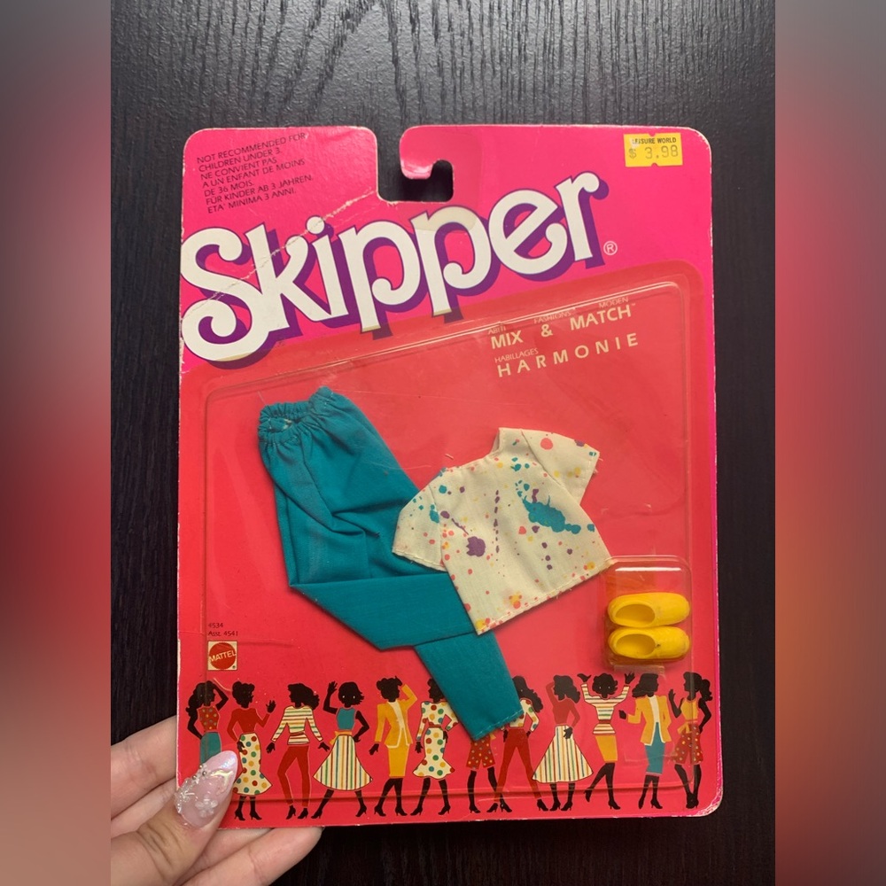 1987 Mattel Skipper Fashion Mix & Match Set